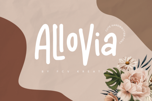 Allovia: The Handwritten Font That Elevates Your Brand