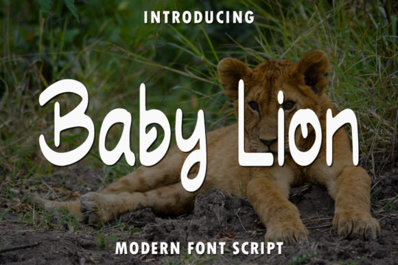 Baby Lion: A Versatile Script Font for Branding Projects