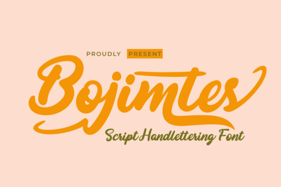 Bojimtes: A Handwritten Font for Thoughtful Editorial Design