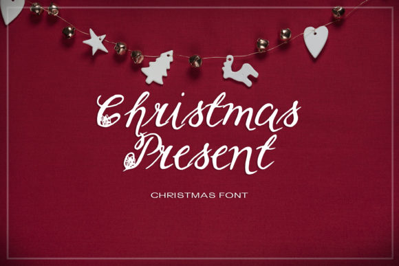 Christmas Present: A Romantic Script Font for Branding