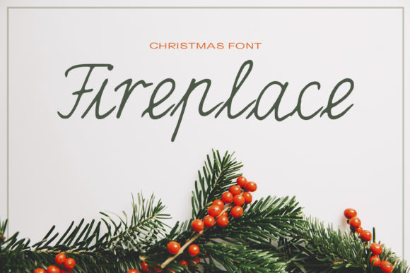 Fireplace: A Handwritten Font for Editorial Magic