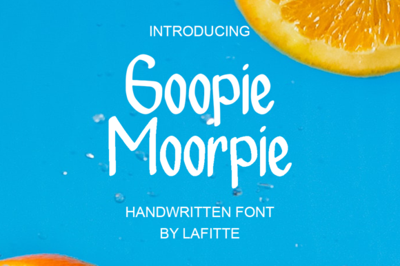 Geopie Moorpie: A Handwritten Font for Crafters and Designers