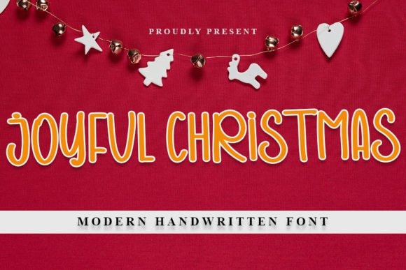 Joyful Christmas Font for Festive Branding