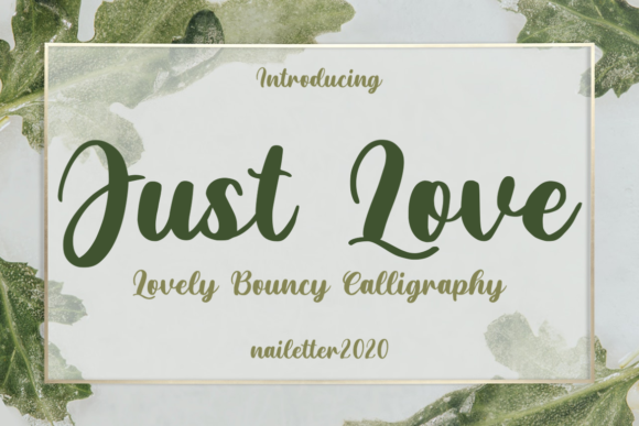 Just Love: The Font That Made My Brand Feel More Real