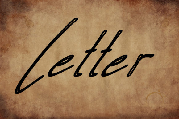 Letter: A Handwritten Font That Adds Character to Your Web Design