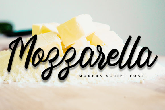 Mozzarella: A Font for Love and Branding