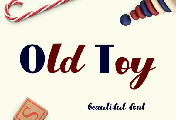 Old Toy: A Vintage Script Font for Editorial Design