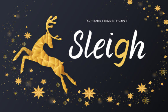 Sleigh: A Romantic Script for Branding Magic