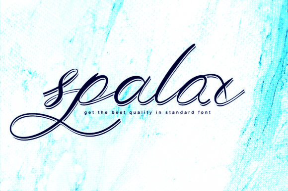 Spalox: A Script Font That Elevates Branding