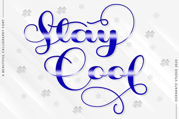 Stay Cool: A Script Font for Elegant Crafting