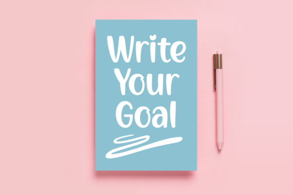 Write Your Goal: A Font That Adds Personality to Campaigns